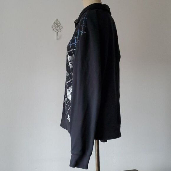 Chor Clothing Company CCC Sweatshirt Full Zip Up JACKET Black Men's XL - Picture 7 of 10